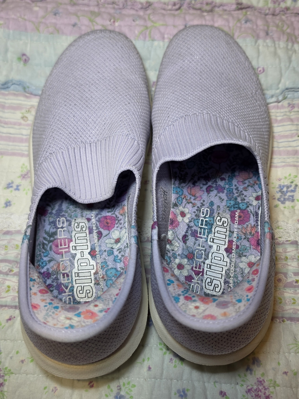 Skechers Slip-Ins Women's Lavender Slip-On Sneakers